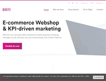 Tablet Screenshot of digiti.be